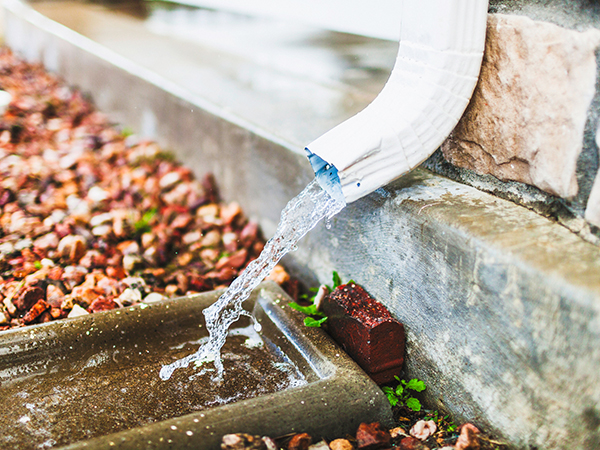 Downspout  Draining - Clean Roofing